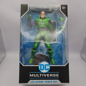 DC Multiverse Lex Luthor Power Suit Action figure 7 Inch Toy McFarlane